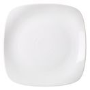 Genware Porcelain Rounded Square Plate 21cm/ 8.25" additional 1