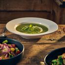 Genware Porcelain Soup Plate/ Pasta Dish 23cm/ 9" additional 2