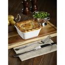 Genware Porcelain Square Pie Dish 12cm/ 4.75" additional 2