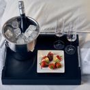 GenWare Solid Black Butlers Tray with Metal Handles 45 x 33cm additional 2