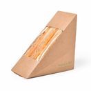 Vegware Vwst65 Standard 65mm Kraft Sandwich Wedge additional 1