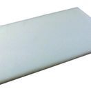 GenWare White Low Density Chopping Board 10 x 6 x 0.5" additional 1