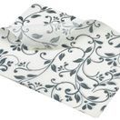 Greaseproof Paper Grey Floral Print 25 x 20cm additional 1