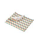 Greaseproof Paper Multicoloured Chevron Print 25 x 20cm additional 1