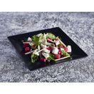 Luna Stoneware Black Square Plate 18cm/ 7" additional 3