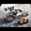 Rustic Stoneware Blue Coupe Bowl 23cm additional 3