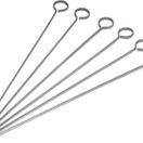 Stainless Steel Skewers 10" (Packs Of 6) additional 1