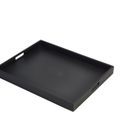 Solid Black Butlers Tray 49 x 38.5 x 4.5cm additional 1
