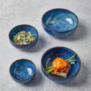 Terra Porcelain Aqua Blue Belly Bowl 17cm additional 2