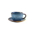 Terra Porcelain Aqua Blue Coffee Cup 28.5cl/ 10oz additional 2