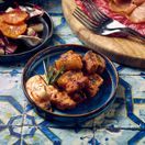 Terra Porcelain Aqua Blue Low Presentation Plate 14cm additional 2