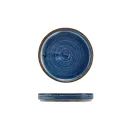 Terra Porcelain Aqua Blue Low Presentation Plate 14cm additional 1