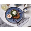 Terra Porcelain Aqua Blue Low Presentation Plate 25cm additional 4