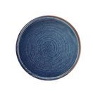 Terra Porcelain Aqua Blue Low Presentation Plate 25cm additional 1