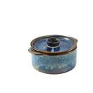 Terra Porcelain Aqua Blue Mini Casserole Dish 14cm additional 1