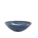 Terra Porcelain Aqua Blue Organic Bowl 22cm additional 1