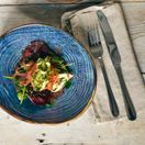 Terra Porcelain Aqua Blue Organic Bowl 22cm additional 2