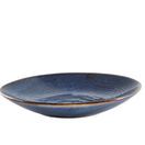 Terra Porcelain Aqua Blue Organic Coupe Bowl 26.5cm additional 1