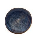 Terra Porcelain Aqua Blue Organic Plate 25cm additional 1
