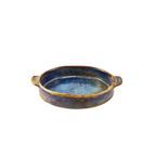 Terra Porcelain Aqua Blue Round Eared Dish 14.6cm additional 1