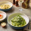 Terra Porcelain Aqua Blue Two Tone Coupe Bowl 24.5cm additional 4