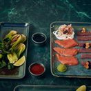 Terra Porcelain Aqua Green Rectangular Platter 30 x 20cm additional 5