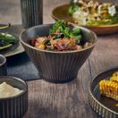 Terra Porcelain Black Fluted Conical Bowl 13cm additional 2