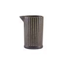 Terra Porcelain Black Fluted Jug 10cl/3.5oz additional 1