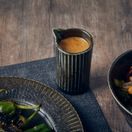 Terra Porcelain Black Fluted Jug 10cl/3.5oz additional 2