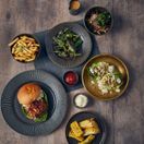 Terra Porcelain Black Fluted Winged Plate 21cm additional 3