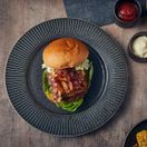 Terra Porcelain Black Fluted Winged Plate 26cm additional 2