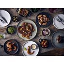 Terra Porcelain Black Low Presentation Plate 18cm additional 3