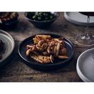 Terra Porcelain Black Low Presentation Plate 18cm additional 2