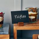 Acacia Wood Sign Holder 3 x 3 x 2cm additional 2