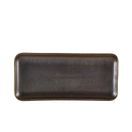 Terra Porcelain Black Narrow Rectangular Platter 27 x 12.5cm additional 1