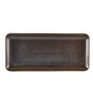 Terra Porcelain Black Narrow Rectangular Platter 31 x 14cm additional 1