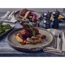 Terra Porcelain Grey Low Presentation Plate 21cm additional 3