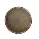 Terra Porcelain Grey Low Presentation Plate 25cm additional 1