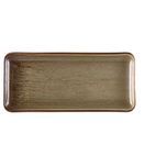 Terra Porcelain Grey Narrow Rectangular Platter 31 x 14cm additional 1