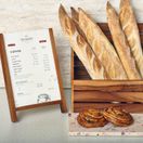 GenWare Acacia Wood A4 Menu Holder additional 2