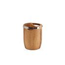 GenWare Acacia Wood Cutlery Cylinder with Metal Handles additional 1