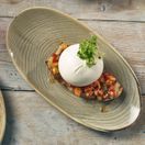 Terra Porcelain Grey Organic Platter 31cm additional 2