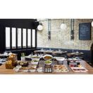 Genware Black Anti-Slip Buffet Riser 18 x 10cm additional 3
