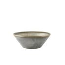 Terra Porcelain Matt Grey Conical Bowl 16cm additional 1