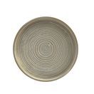 Terra Porcelain Matt Grey Low Presentation Plate 25cm additional 1