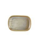 Terra Porcelain Matt Grey Rectangular Plate 24 x 16.5cm additional 1