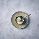 Terra Porcelain Matt Grey Scalloped Coupe Plate 20.3cm additional 2