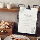 GenWare Black Wire A4 Menu Holder additional 2