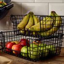 GenWare Black Wire Open Sided Display Basket GN 1/2 additional 3