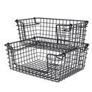 GenWare Black Wire Open Sided Display Basket GN 1/2 additional 4